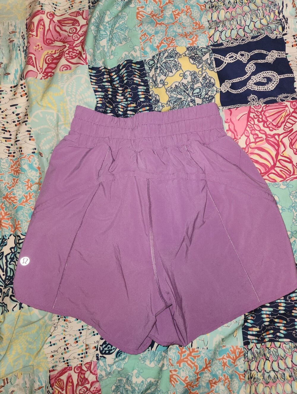lululemon athletica Lavender Athletic Shorts